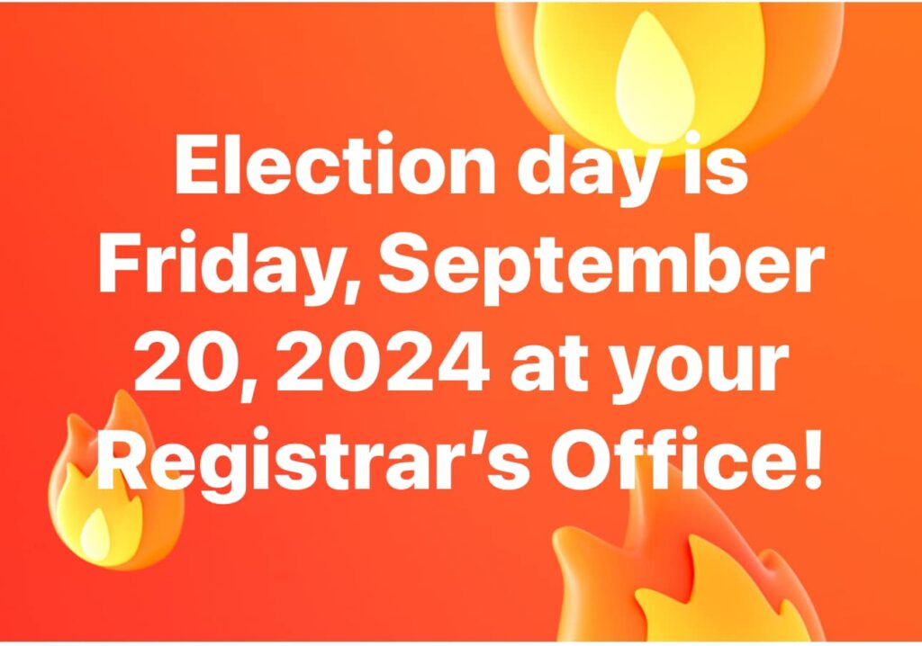Early Voting 2024 General Election Begins September 20, 2024 ...
